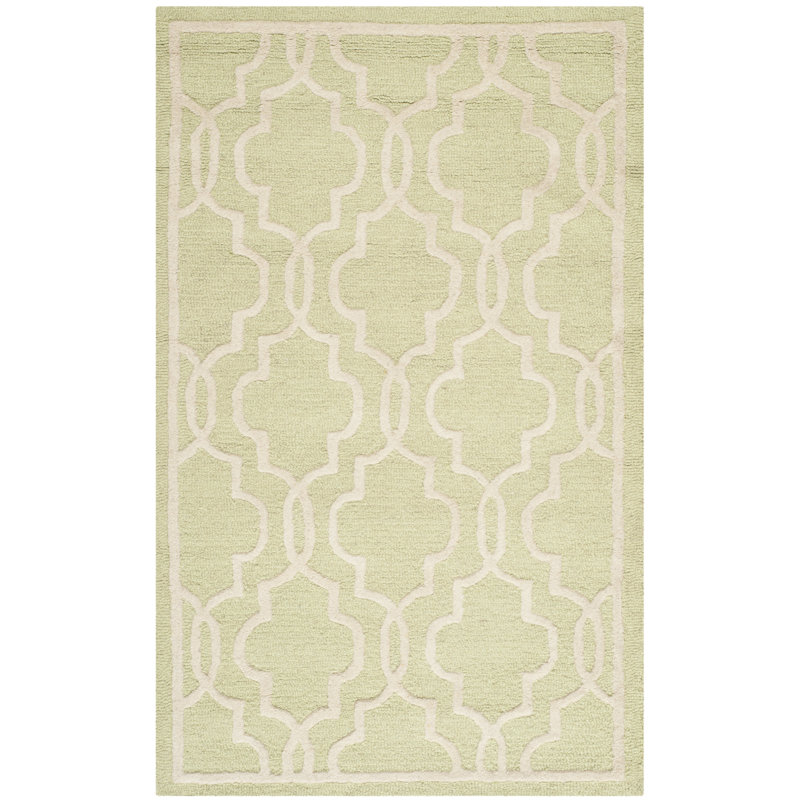 Tapis en laine touffeté à la main Cannen, Rectangle 2 pi 6 po x 4 pi