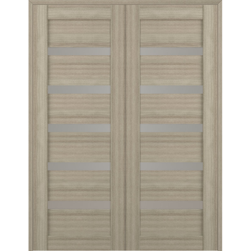 Porte à panneaux Leora, Shambor, Réversible, 47,75 po x 83,23 po