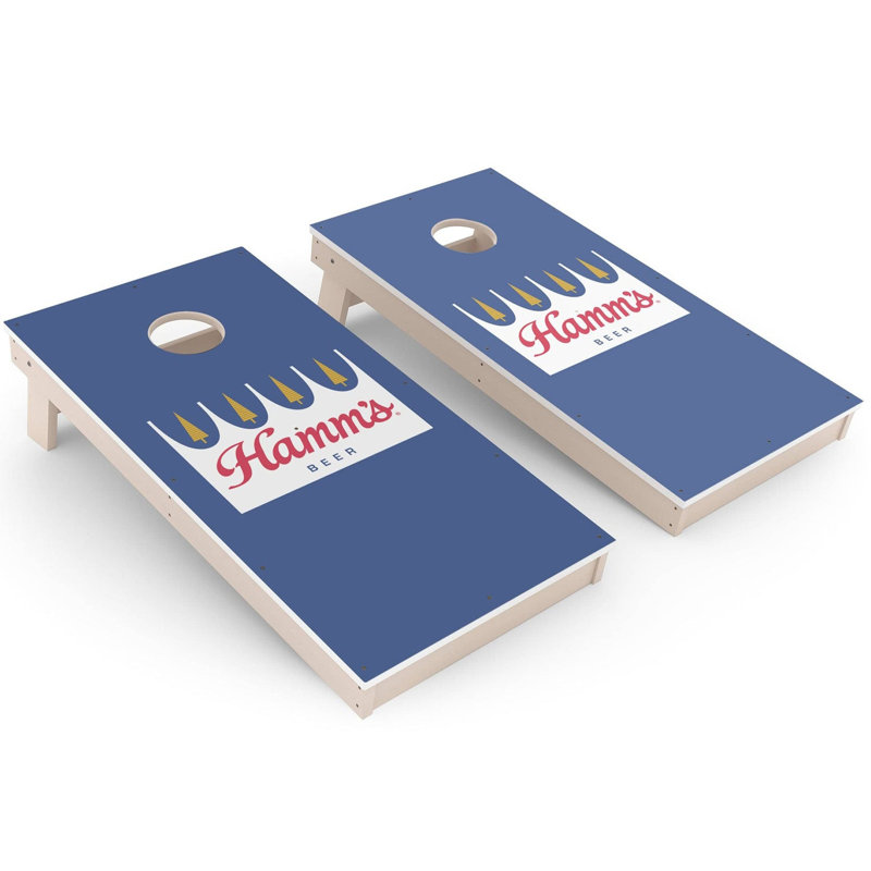 Ensemble de planches de cornhole Hamms Beer, AUCUN accessoire