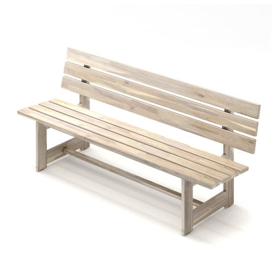 Banc de jardin en bois Inyokern