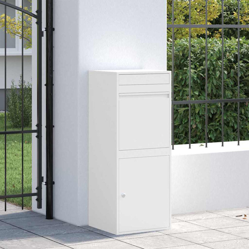 Parcel Drop Box, White