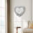 Bashira Wall Decor Glass Wall  Clock