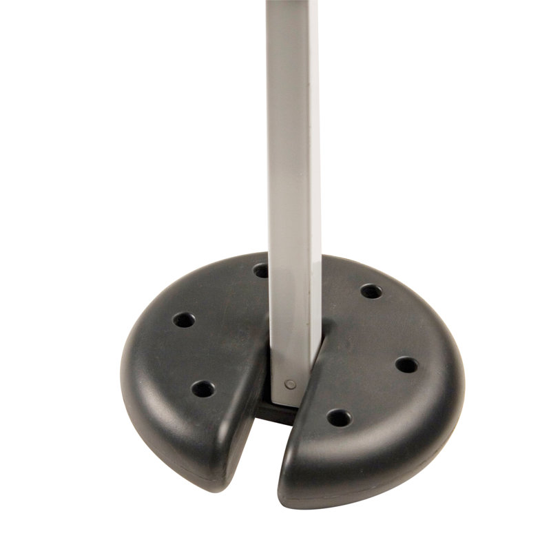 Quik Shade Set of 4 Heavy Duty Weight Plates for Securing Instant and Pop-Up Canopies and Tents