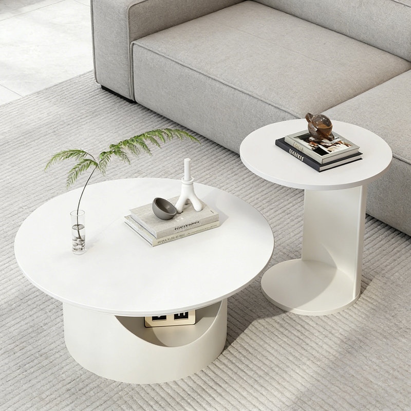 Caulkins, H 15,74 po x L 27,55 po x l 27,55 po, Blanc