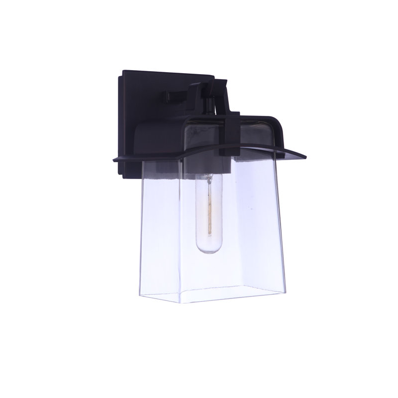 Aluminum LED Wall Light, 10.38" H x 7" W x 7" D