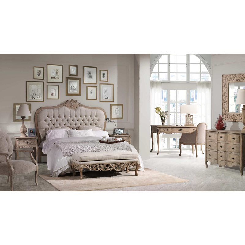 Artisans 50cm W Solid Wood Bedside Table