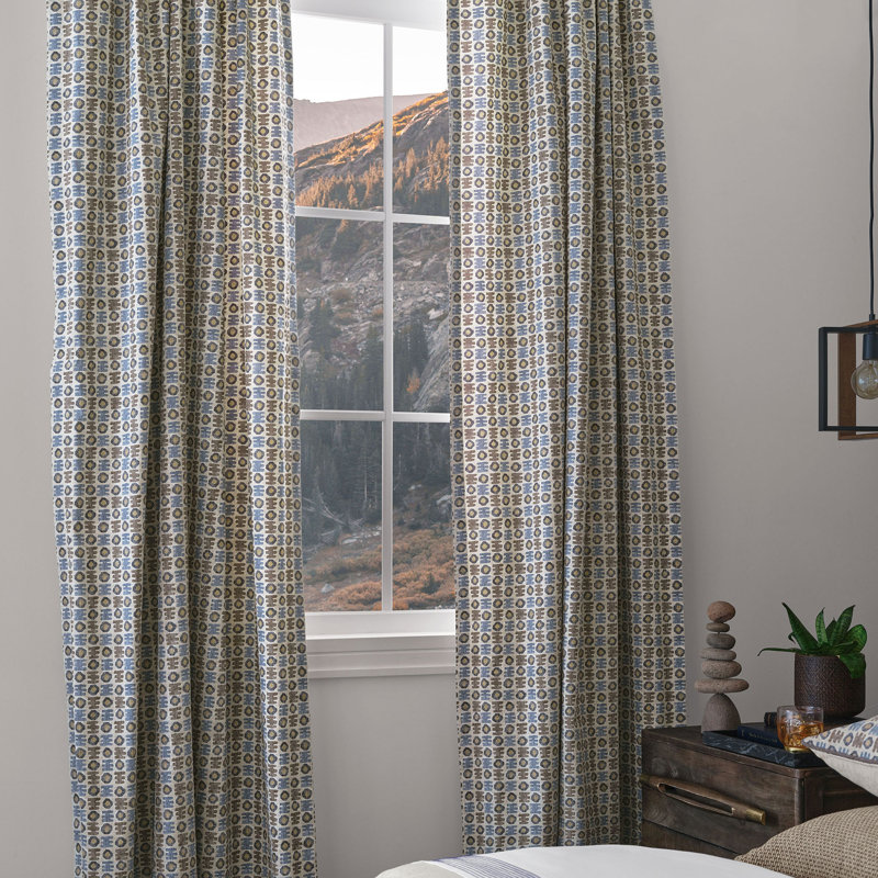 Kane Room Darkening Curtain, 96" W x 120" L