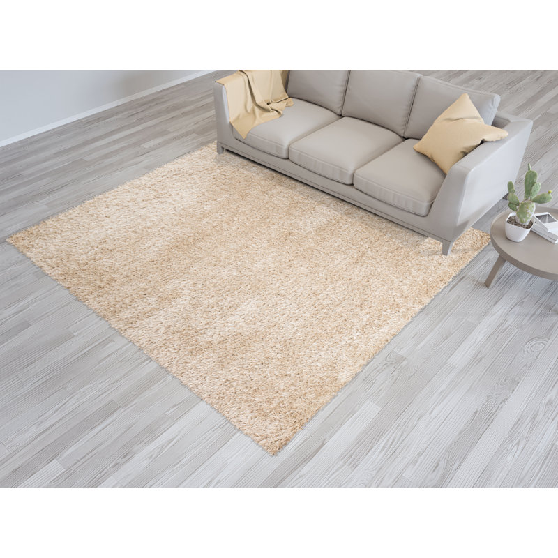 Padowski Shag Area Rug, Rectangle 50 x 80cm