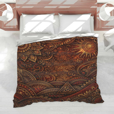 Intricate Ornamental Pattern Comforter