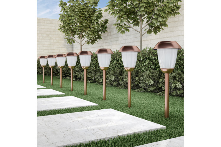 Solar Powered Integrated LED Pathway Light Pack