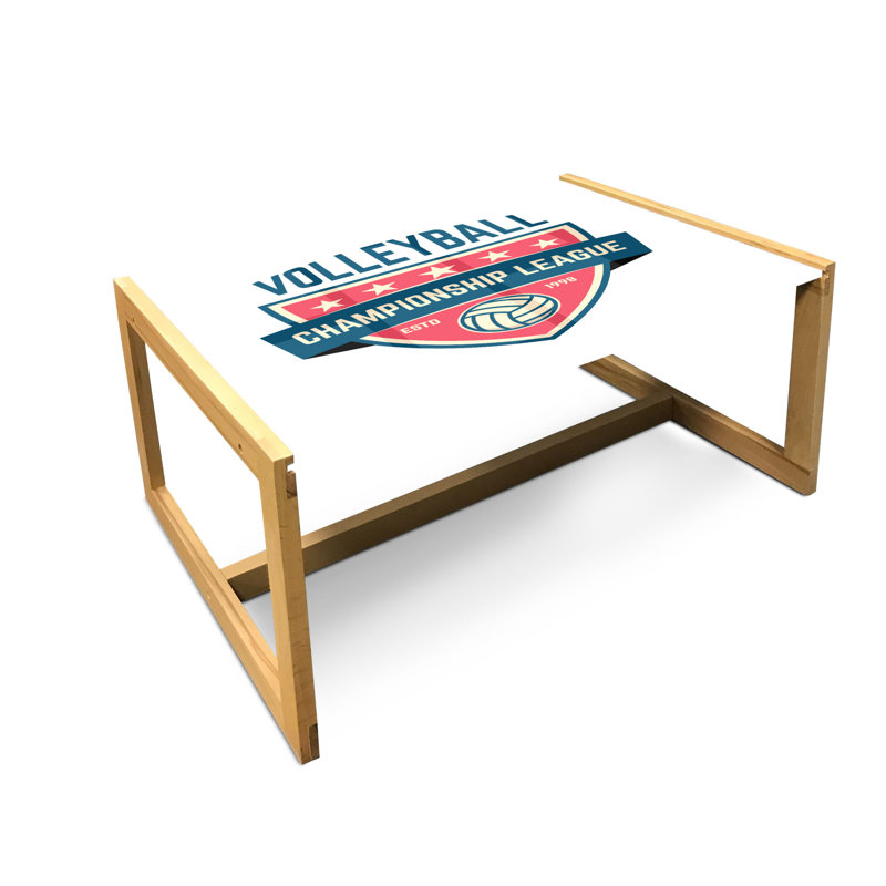 Jabrayah Sled Coffee Table, 90cm H x 62cm W x 40cm D