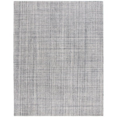 Abstract Hand Tufted Performance Striped Rug