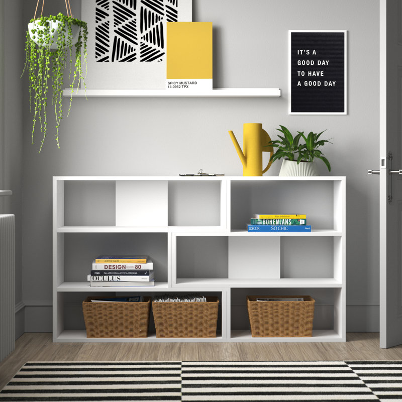 Amandine Corner Bookcase, White