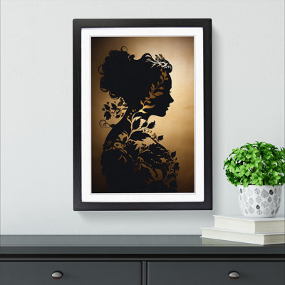 Woman Baroque - Framed Print