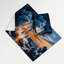 Space Rocket lance une tapisserie murale-133636253