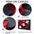 Romantic Rendezvous Red Black Hydrangea II - Hydrangea Wall Art-2040601262-2040601260