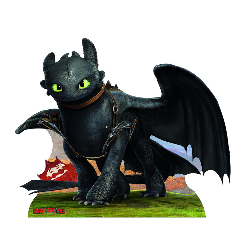 Toothless Cardboard Standup