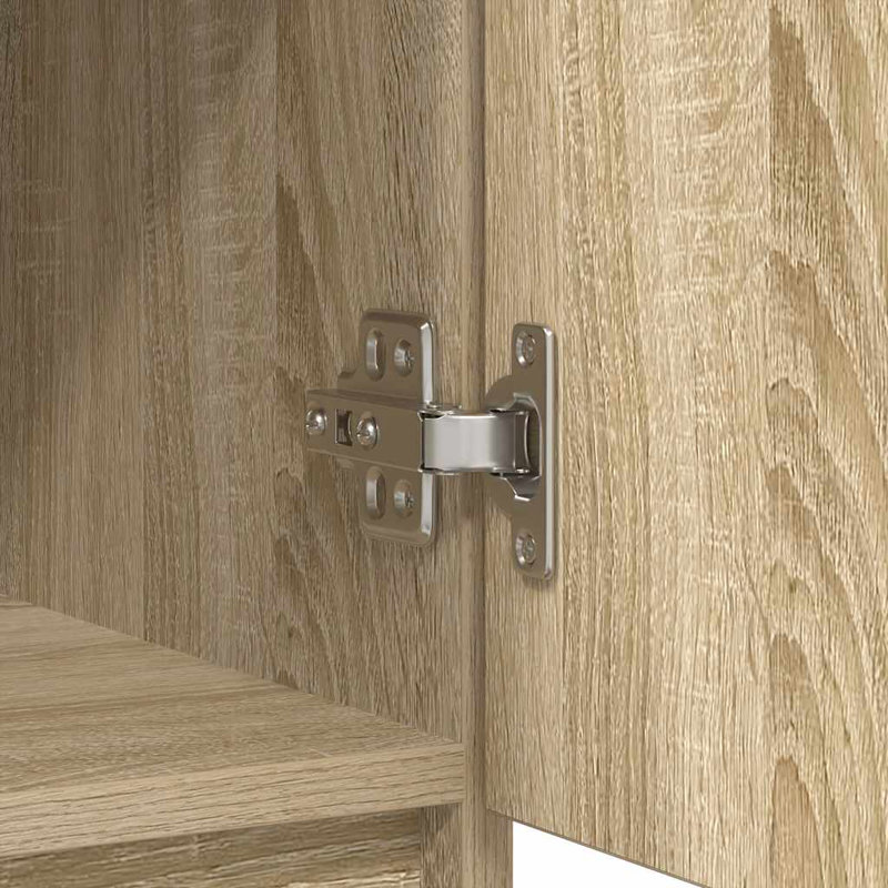 Sideboard With Drawers 71X35x84 Cm Engineered Wood, Sonoma Oak