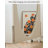 French-Style Oval Movable Full-Length Mirror