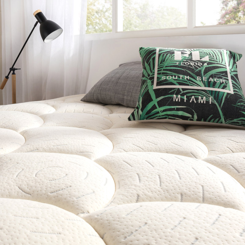 Matelas en mousse à mémoire de forme moyenne Alwyn Home Fresnel, Très grand lit, 12"