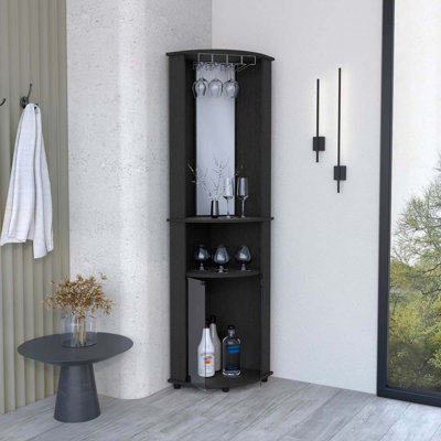 Rangement d'angle 74 po H