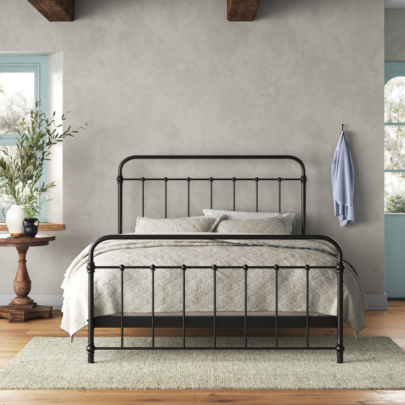 Niles Metal Slat Bed & Reviews | Birch Lane