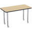 Table rectangulaire d'activité rectangulaire avec pieds réglables-49447499-99105923-124943179