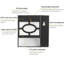 Alexies Black Solar Powered Integrated LED Outdoor Bulkhead Light