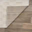 Tapis d'intérieur à damier blanc perle tissé à la machine, doux et moelleux, à hauteur variable.-786313444-786313450
