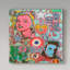 « pop mix », reproduction d’impression sur toile tendue-26856667