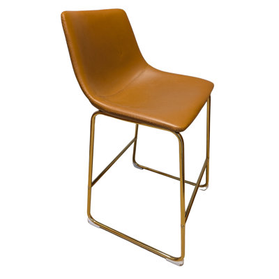 Tabouret en cuir Kodina Nia