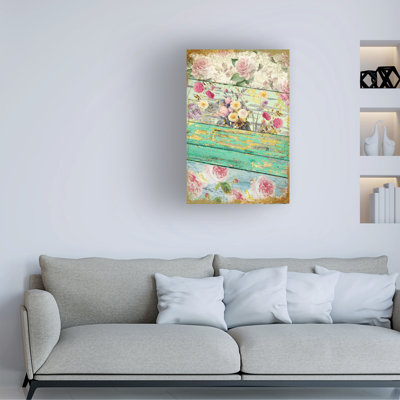 Sasha Villa Rosa Canvas Art