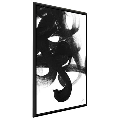 " Noir Strokes I " by Gina Ritter