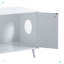 Table d'appoint pour chat avec 3 portes et salle de rangement pour chat-1332009052