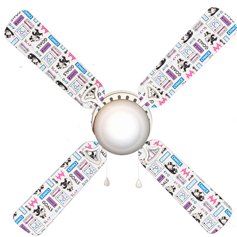 Ventilateur de plafond 4 pales 42 "