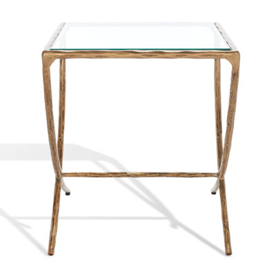 Table de bout en verre Evelynn