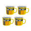 Set of 4 Old Bay Grande Mugs