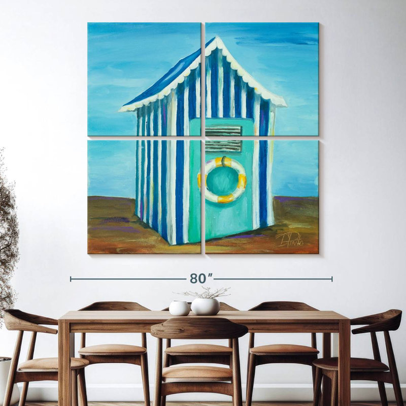 Aletra Beach Cabana II, H 74 po x l 74 po
