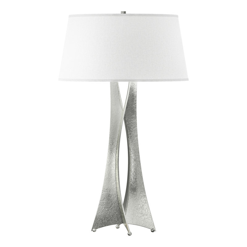 Moreau 33.4" Table Lamp, Flax, Sterling