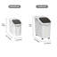 Bacs de rangement pour gros ingrédients Balconera 65L / 117Lbs Commercial 11,4 + 5,8 Gal