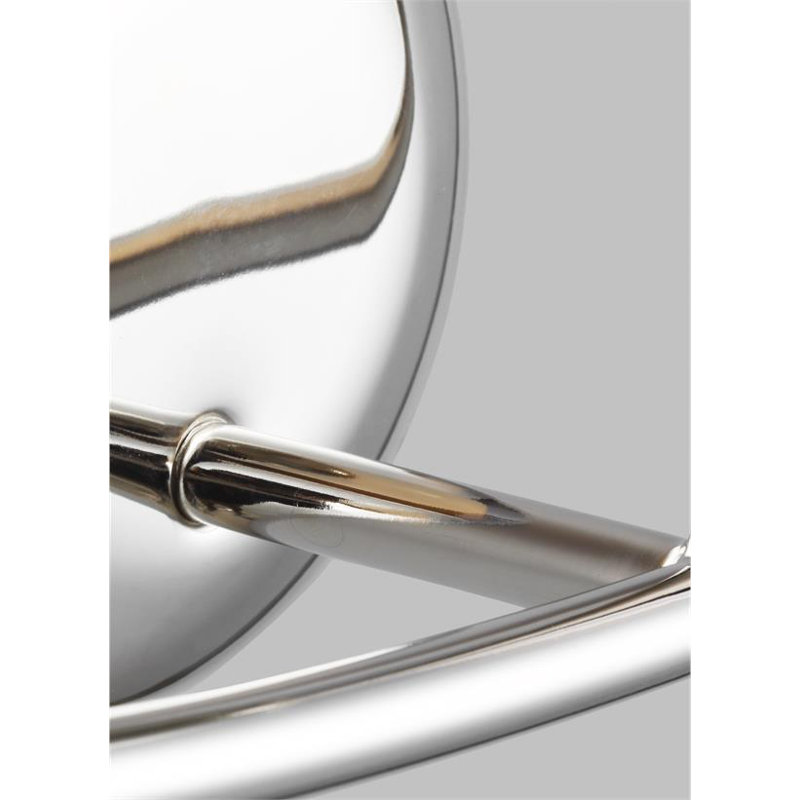 Alain 3 - Light Dimmable Vanity Light, Polished Nickel