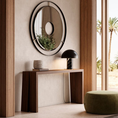 Italian style minimalist solid wood porch platform