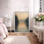 «Misty Forest Lake Landscape», art de chambre à coucher, impression sur toile encadrée-126545464-126545467