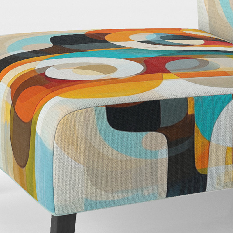 Fauteuil de chambre Abstract I, Slipper Armless