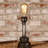 Anum Metal Torchiere Lamp