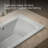 Archer Drop-In Bath with Bask Heated Surface and Reversible Drain-14673685
