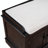 Elegant Storage Bench Entryway Bench Upholstered Bench with 4 Doors and Adjustable Shelves-1190213563