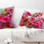 Coussin lombaire en aquarelle floral
