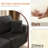 98.4" Compression Couch Modular Sectional Sofa with Pillows, 5-Seater Deep Seat Convertible Cloud Sofa,with 6 Modules for Living Room-904898962