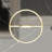Rustproof Gold Metal Paper Towel Holder